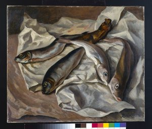 魚の静物、1928